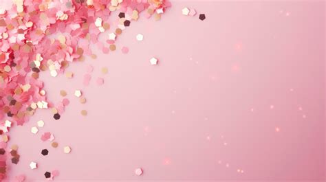 Pink party background with confetti 27548328 Stock Photo at Vecteezy