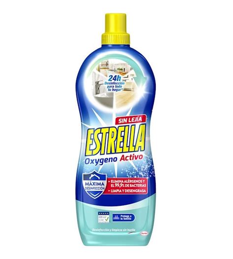 Estrella Limpiador Sin Lejía Oxígeno Activo Multisuperficies 1 100 ml