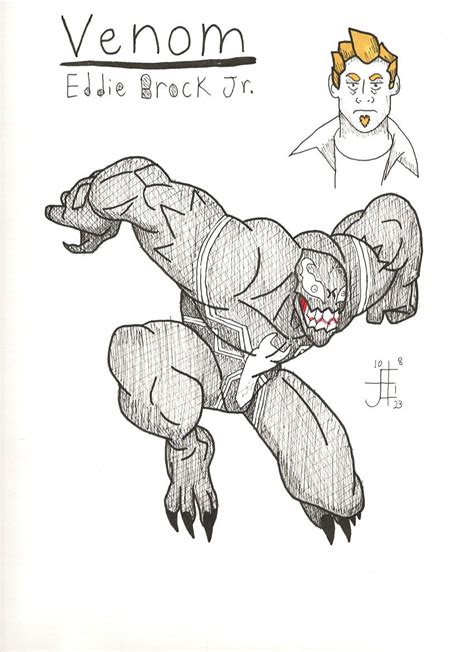 Venomeddie Brock Jr By Spinosaur1 On Deviantart