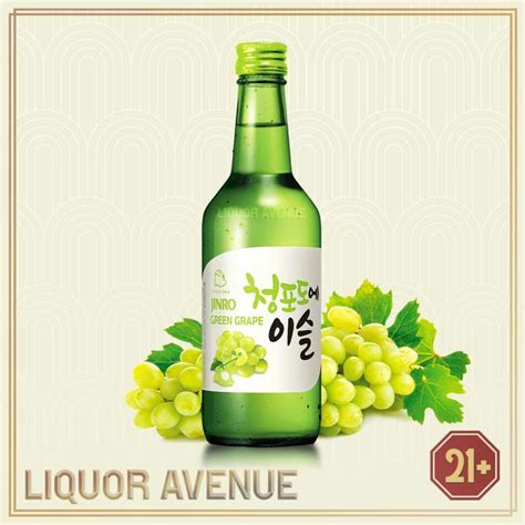 Promo Jinro Chamisul Green Grape Korea Soju Import 360ml Diskon 17 Di