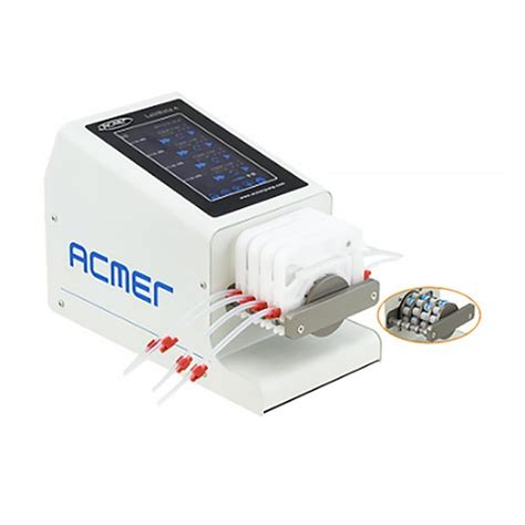 Labmate Peristaltic Pump With Individual Channel Control Flow Rate