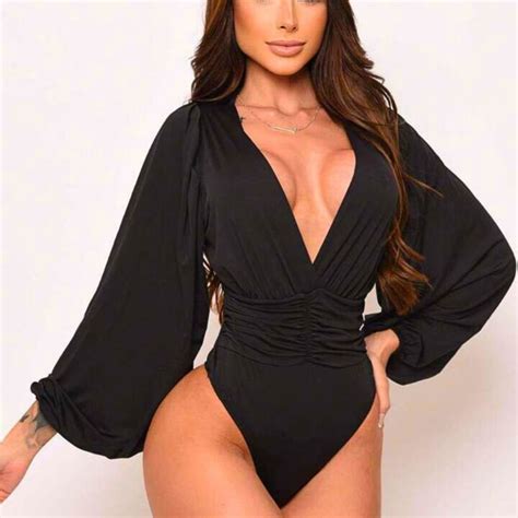 Body Blusinha Feminino Manga Longa Bufante Decote Princesa Shopee Brasil