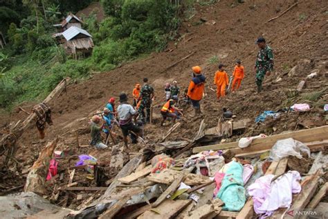 Bnpb 77 Korban Selamat Longsor Tana Toraja Berhasil Dievakuasi