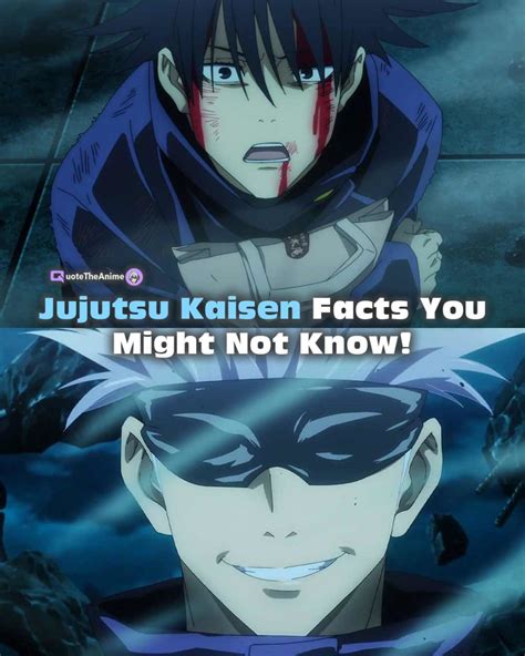 39+ BEST Jujutsu Kaisen Facts You'd Like Or Might Not Know - QTA