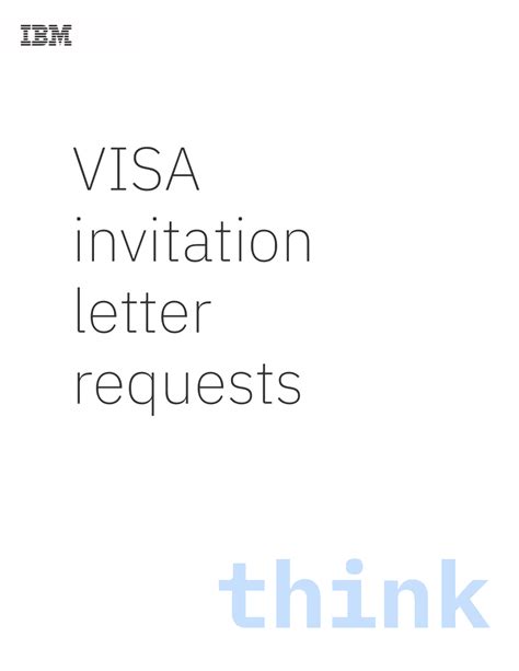 Visa Invitation Letter Requests How Do I Request An Invitation Letter To Apply For A Visa To