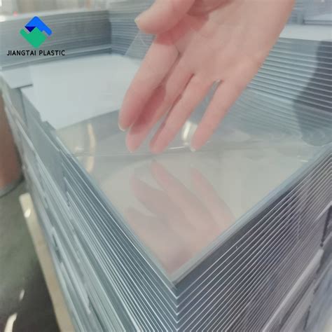 Jiangtai 0 3mm 0 4mm Rigid Clear Pet Plastic Film Sheet Transparent Pet