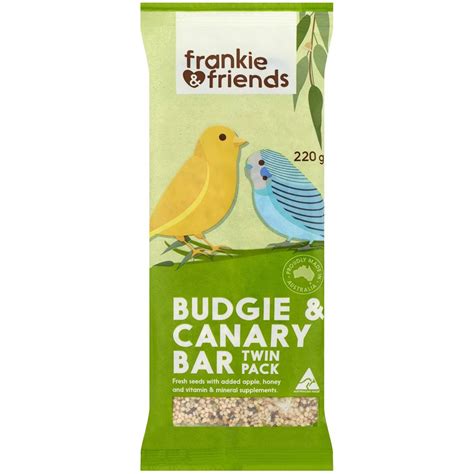 Frankie Friends Budgie Canary Bird Food Twin Pack Bar G Woolworths