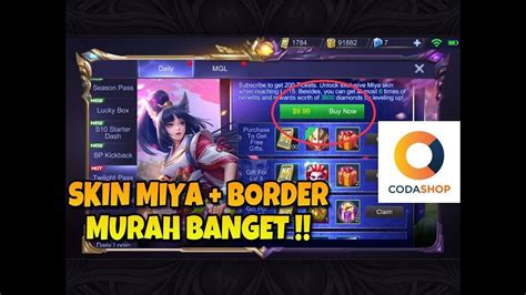 CARA BELI TWILIGHT PASS MURAH DI CODASHOP MELALUI ATM PULSA INDOMARET