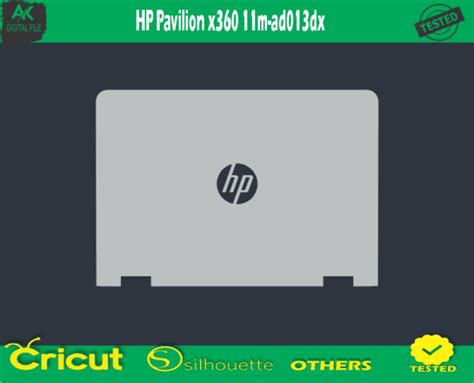 Hp Pavilion X360 11m Ad013dx Skin Vector Template 380