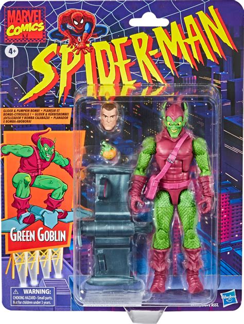 Customer Reviews Hasbro Marvel Legends 6 Inch Green Goblin Retro