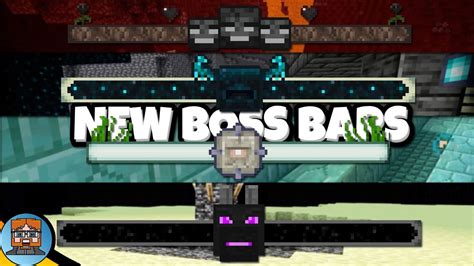 AMAZING New Boss Bars For Minecraft Bedrock ADDON YouTube