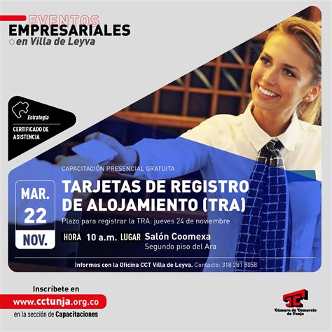 Tarjeta De Registro De Alojamiento Tra • CÁmara De Comercio De Tunja