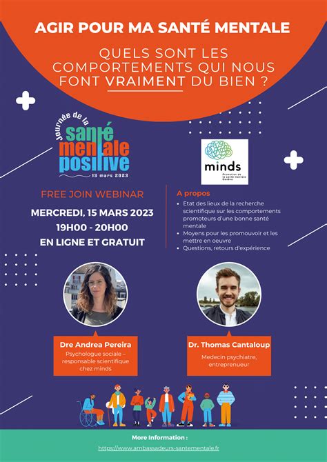 Journée de la santé mentale positive 2023 Ambassadeurs Santé Mentale