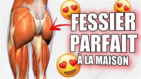 Musclez votre FESSIER 5 exercices à faire à la maison