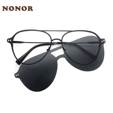 Nonor Gafas De Sol Polarizadas Con Clip Para Hombre Y Mujer Lentes Magn