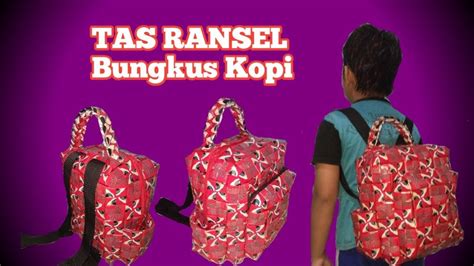 Cara Membuat Tas Dari Bungkus Deterjen