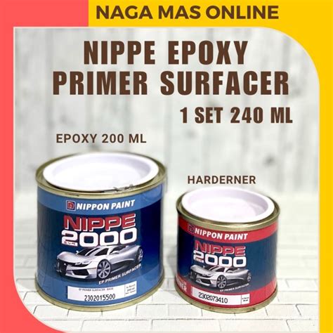 Jual Epoxy Nippe Ml Ep Primer Surfacer Cat Dasar Komponen