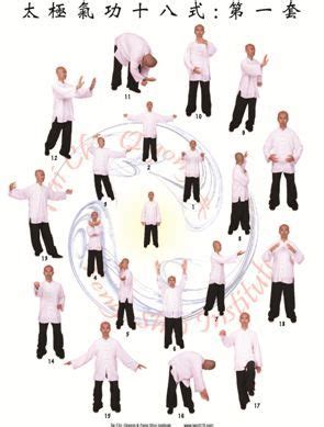 Tai Chi Qigong Shibashi Set Poster Tai Chi Qigong Feng Shui