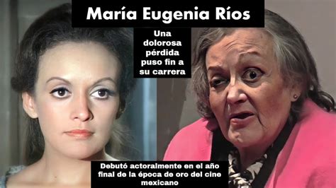 Mar A Eugenia R Os Actriz Biograf A Otra De Las Olvidadas Del Cine De