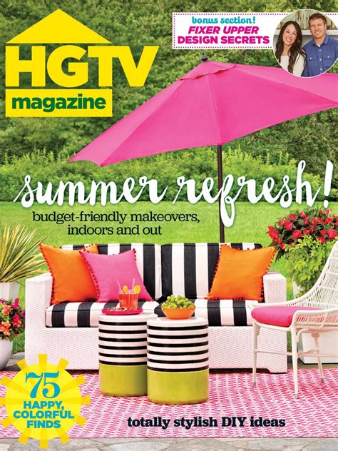 HGTV Magazine: July/August 2016 | HGTV