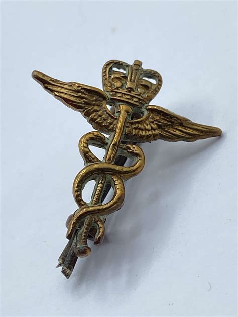 Royal Air Force Raf Medical Services Corps Officers Collar Badge In General Other