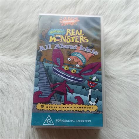 Nickelodeon Real Monsters Monsters Night Out Vhs Eur