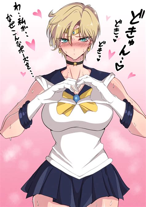 Tenou Haruka And Sailor Uranus Bishoujo Senshi Sailor Moon Drawn By