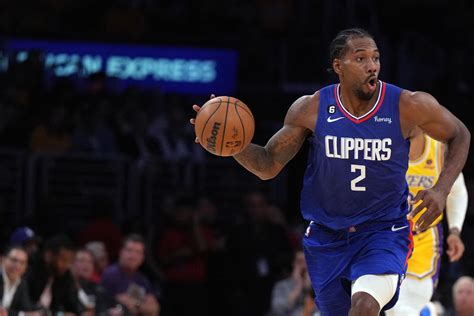 Kawhi Leonard Ruled Out Of Clippers Next Two Games Due To Knee Stiffness