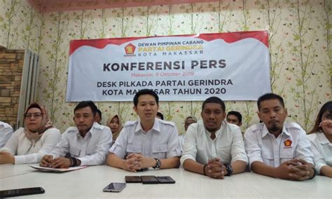 Giliran Partai Gerindra Buka Pendaftaran Balon Wali Kota Makassar