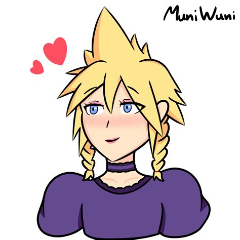 Cloud Strife Crossdressing 3 By Muniwuni On Newgrounds