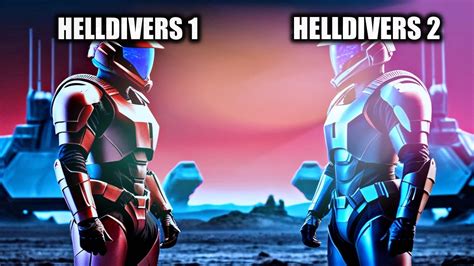 Helldivers 1 vs 2: Some Comparisons - YouTube