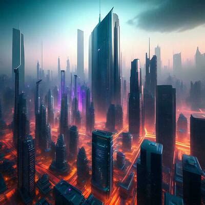 Futuristic City Background Stock Photos, Images and Backgrounds for ...