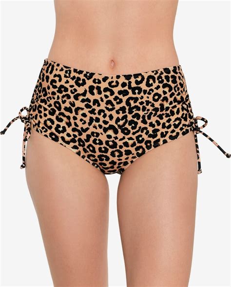 Salt Cove Juniors Side Shirred High Waist Bikini Bottoms Created