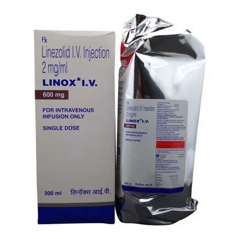 Mg Ml Linezolid Iv Injection At Rs Piece Pharmaceutical Injection