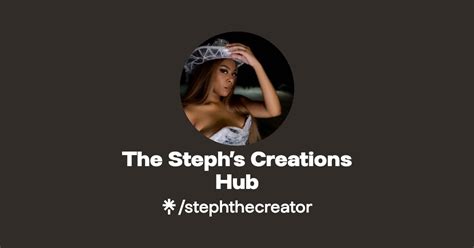 The Stephs Creations Hub Instagram TikTok Linktree