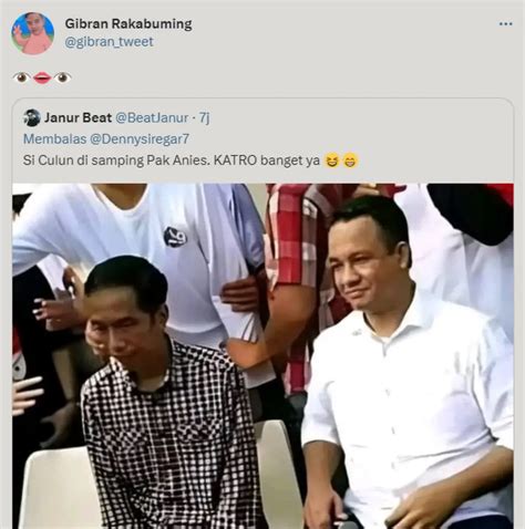 Warganet Sebut Jokowi Culun Saat Duduk Bareng Anies Baswedan Reaksi