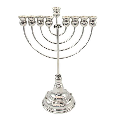 Hazorfim Sterling Silver Chentoroza Menorah Gifts From Israel