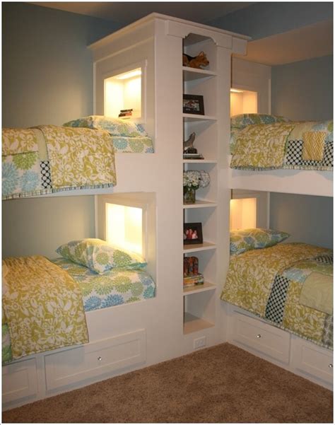 10 Wonderful L Shaped Bunk Bed Designs