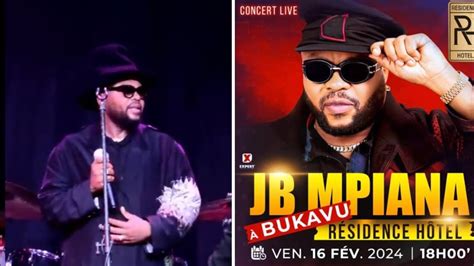 SUIVEZ LE PREMIER CONCERT DE PAPA CHÉRI JB MPIANA À BUKAVU RÉSIDENCE