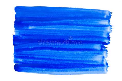 Texture De Fond Peinte Par Aquarelle Bleue Illustration Stock