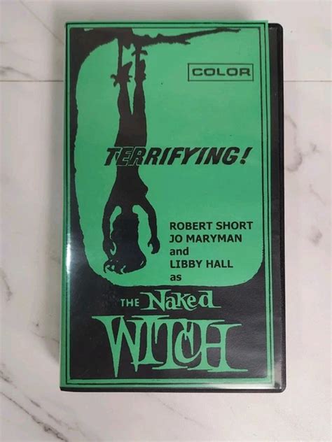 VINTAGE CULT BIZARRE Weird VHS The Naked Witch Shocking Videos 1974 38 51 PicClick UK