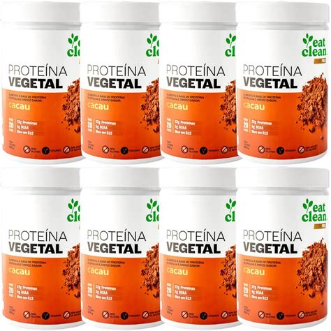 Kit Prote Na Vegetal Cacau Eat Clean G Prote Na Vegana Loja Vegana