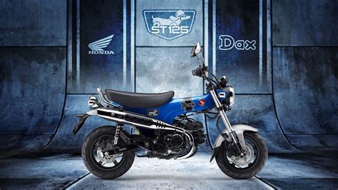 Honda Dax Gets A Gorgeous New Blue Color Update