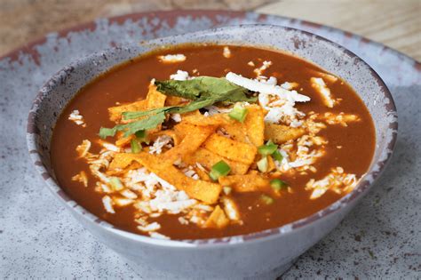 Sopa De Frijol Escosa De Buen Sabor