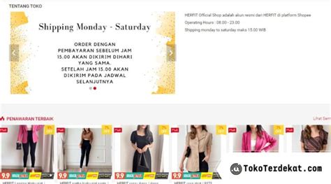 Rekomendasi Toko Baju Wanita Di Shopee Paling Laris