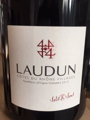 4 Chemins Sols Sens Côtes du Rhône Villages Laudun Rouge Vivino US