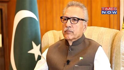 Pakistan President Arif Alvi Denies Signing Army Act Official Secrets