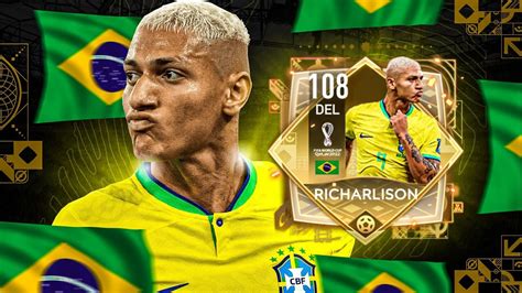 REVIEW RICHARLISON TOTT 108 GRL GOLEADOR NATO FIFA MOBILE 22