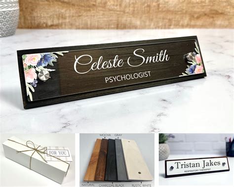 Psychologist Desk Name Plate Psychologist Desk Name Etsy