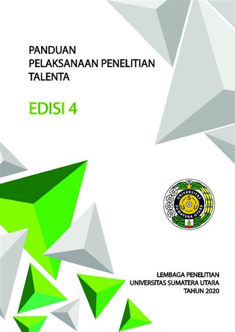 Pdf Panduan Pelaksanaan Penelitian Talenta Edisi